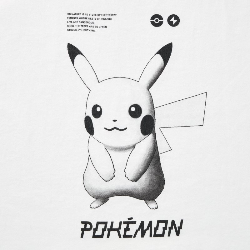 Uniqlo Pokémon Masters Ex Ut Oversized Short-sleeve Graphic メンズ Tシャツ 白 | 1740005