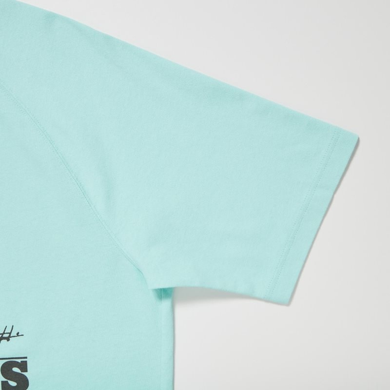 Uniqlo Retro Peanuts Ut Oversized Short-sleeve Graphic メンズ Tシャツ 青 | 354963