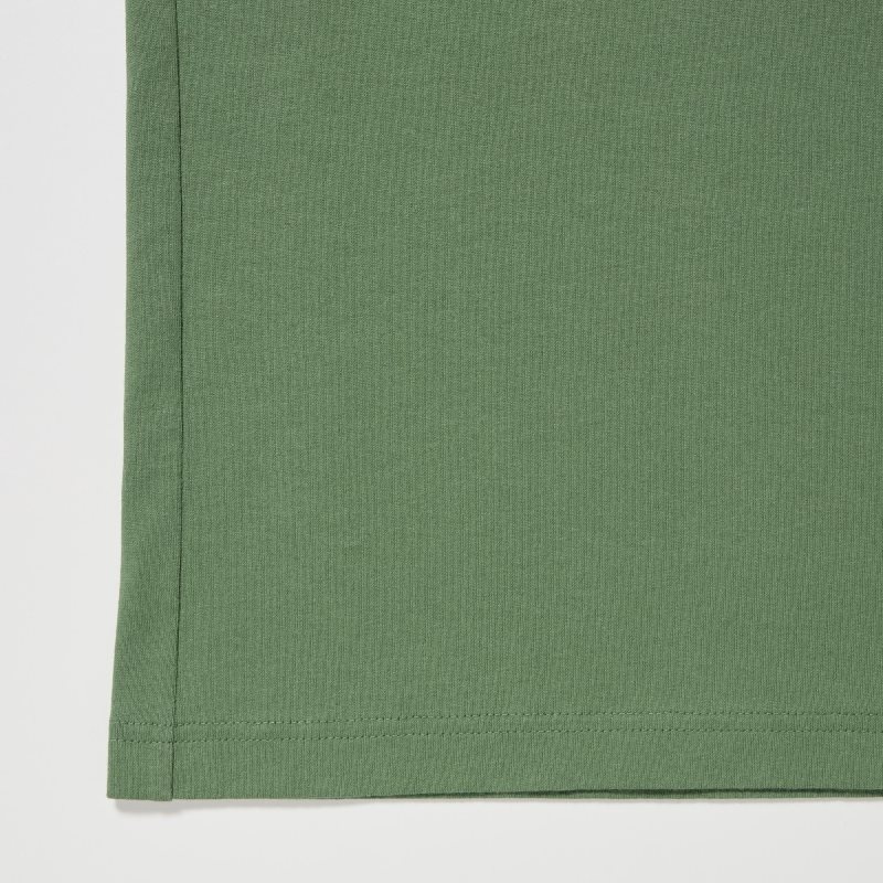 Uniqlo Retro Peanuts Ut Oversized Short-sleeve Graphic メンズ Tシャツ 緑 | 4983222