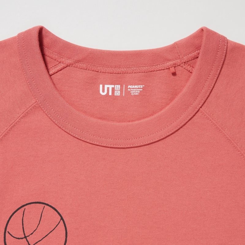 Uniqlo Retro Peanuts Ut Oversized Short-sleeve Graphic メンズ Tシャツ オレンジ | 5628144