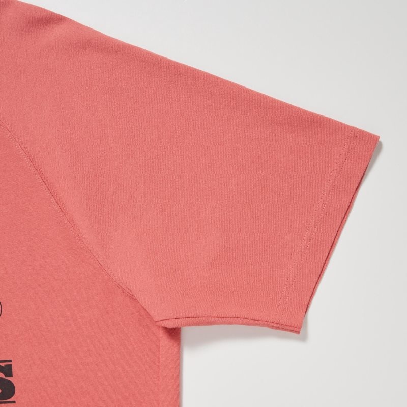Uniqlo Retro Peanuts Ut Oversized Short-sleeve Graphic メンズ Tシャツ オレンジ | 5628144