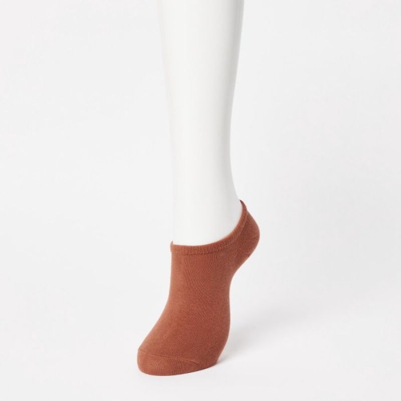 Uniqlo Short (3 Pairs) レディース ソックス ブラウン | 1374936