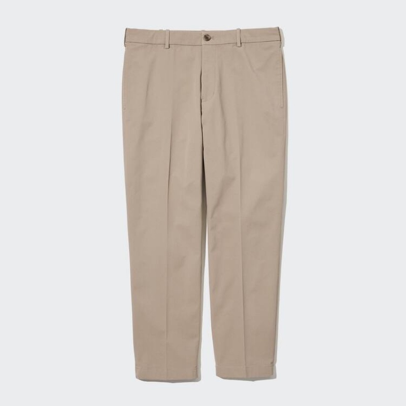 Uniqlo Smart Cotton Ankle Length メンズ パンツ グレー | 4485980