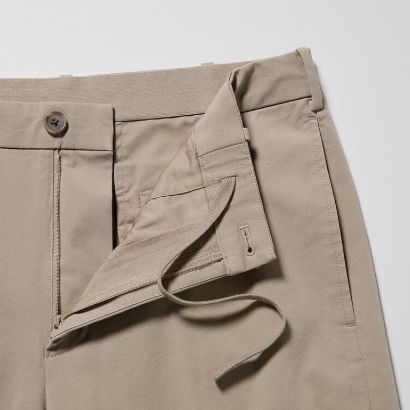 Uniqlo Smart Cotton Ankle Length メンズ パンツ グレー | 4485980