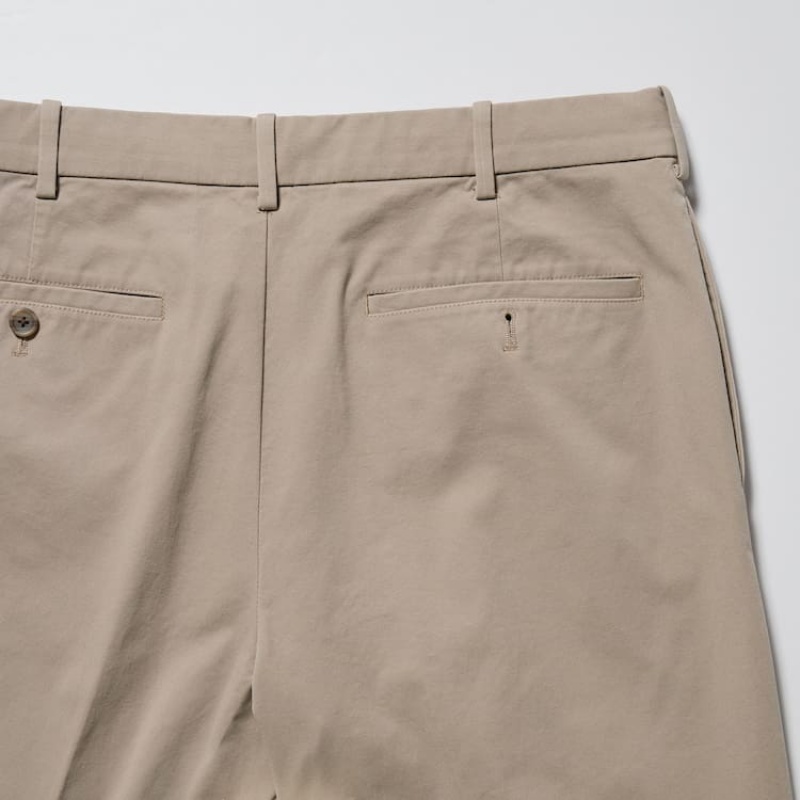 Uniqlo Smart Cotton Ankle Length メンズ パンツ グレー | 4485980