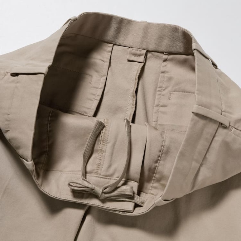 Uniqlo Smart Cotton Ankle Length メンズ パンツ グレー | 4485980