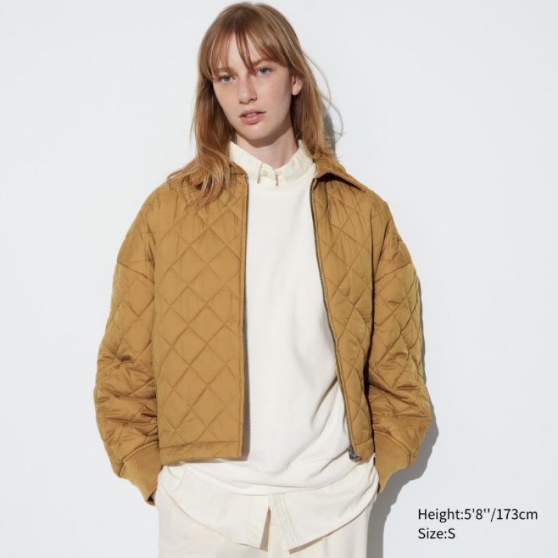 Uniqlo Soft Knitted Fleece Crew Neck Long-Sleeve レディース Tシャツ 紫 | 9657246
