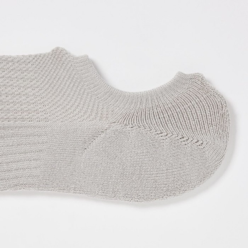 Uniqlo Sport Footsies (3 Pairs) レディース ソックス 白 | 3927444