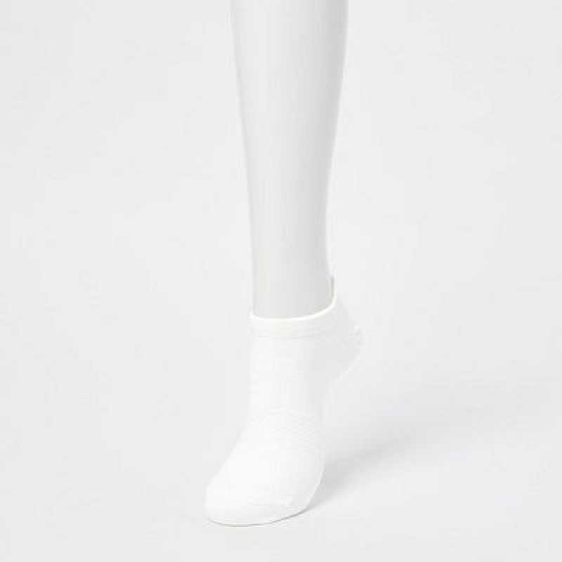 Uniqlo Sport Short (3 Pairs) レディース ソックス 白 | 5103200