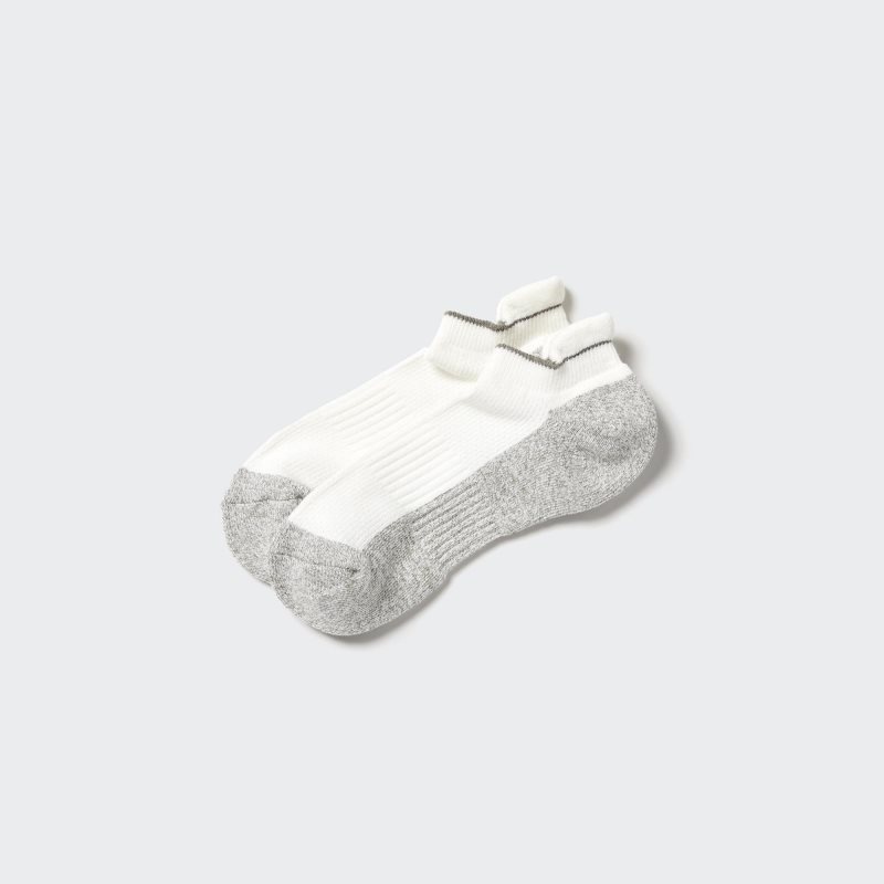 Uniqlo Sports Pile-lined Short メンズ ソックス 白 | 4571534
