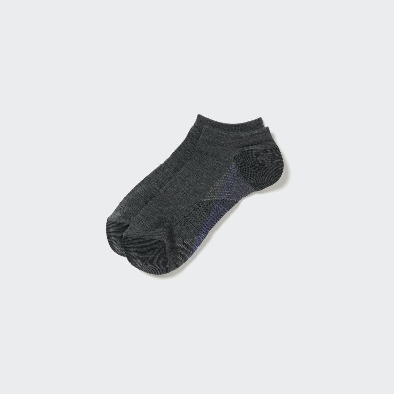 Uniqlo Sports Short メンズ ソックス グレー | 8791367