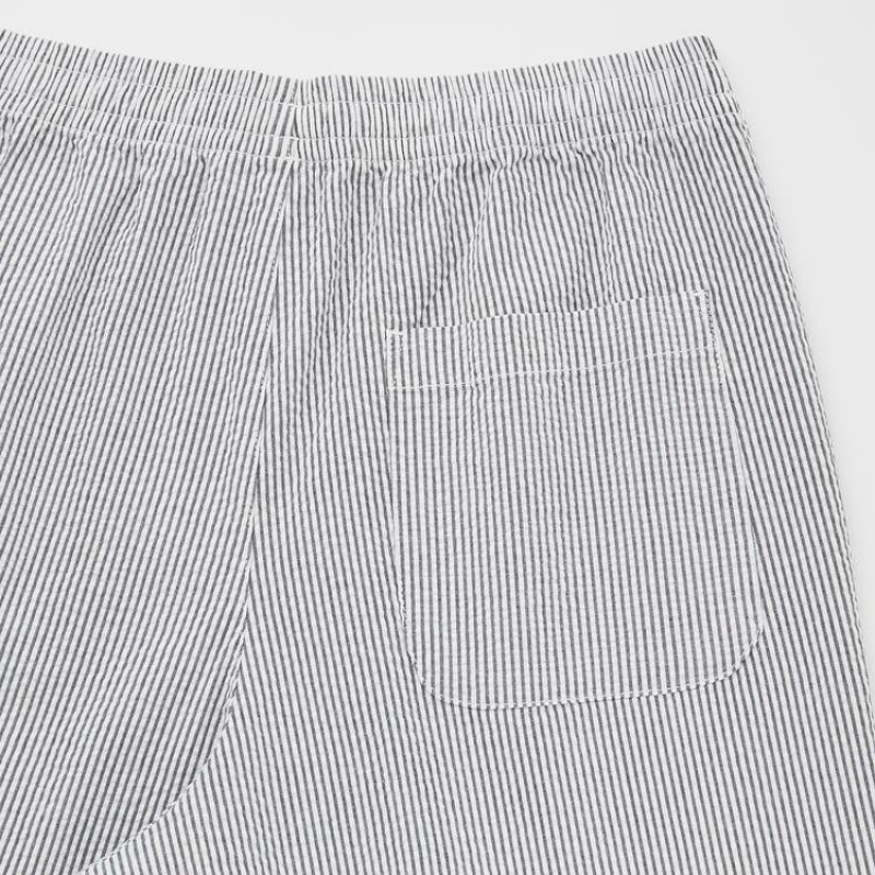 Uniqlo Stretch メンズ ショートパンツ グレー | 8782419