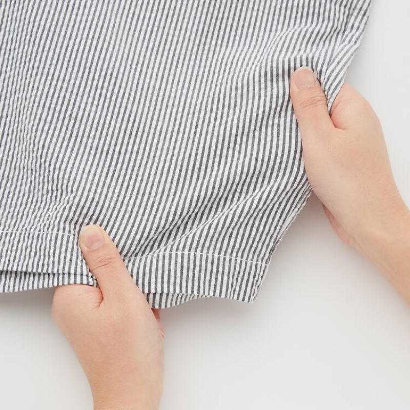 Uniqlo Stretch メンズ ショートパンツ グレー | 8782419