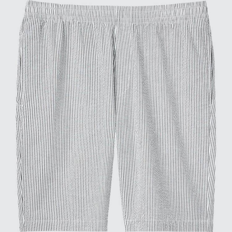 Uniqlo Stretch メンズ ショートパンツ グレー | 8782419