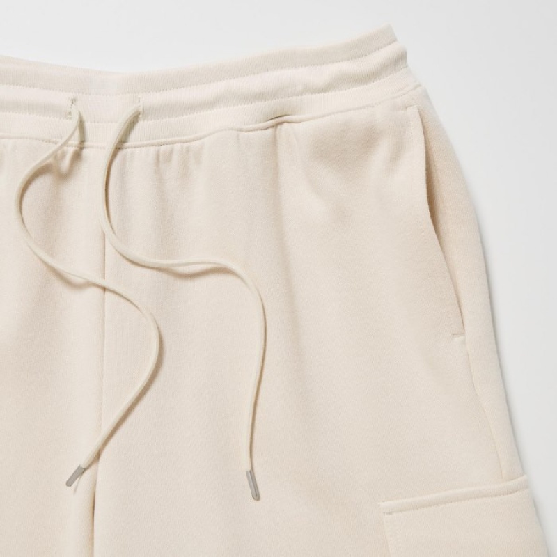 Uniqlo Sweat Cargo レディース パンツ 白 | 409525
