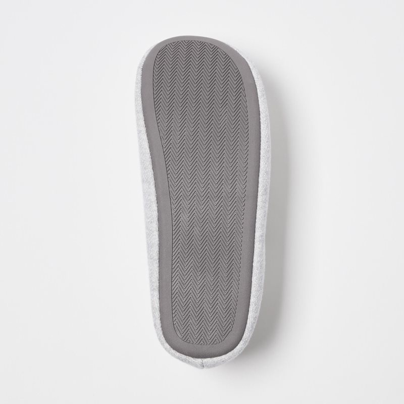 Uniqlo Sweat Jersey Rubber Sole メンズ スリッパ グレー | 3568187