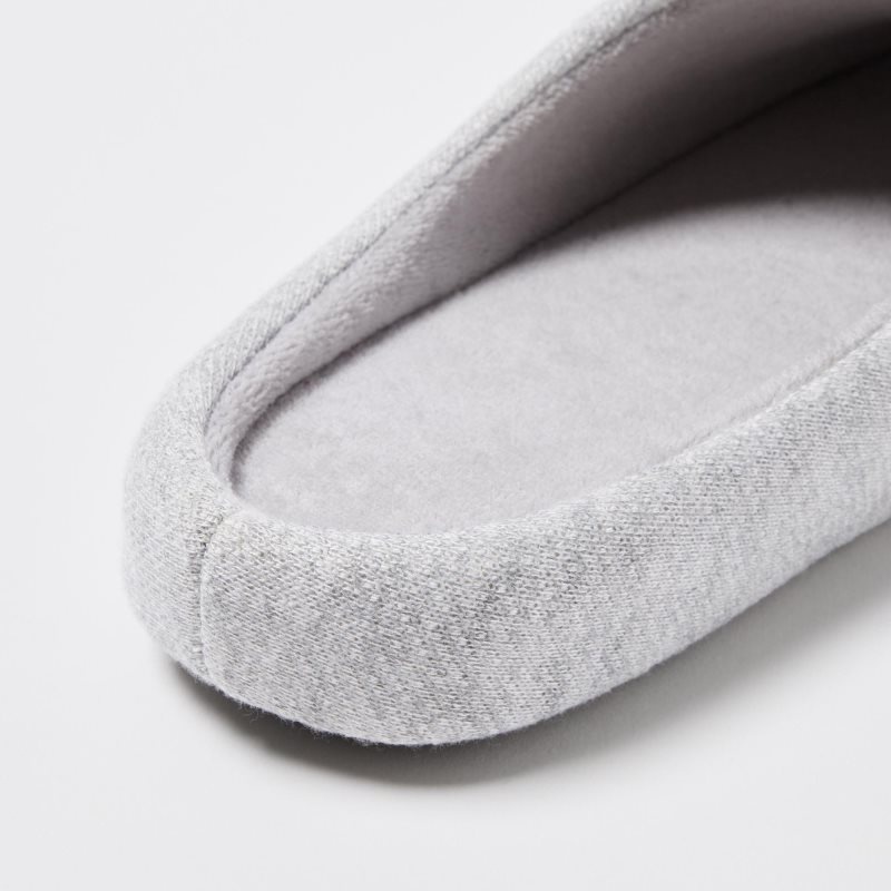 Uniqlo Sweat Jersey Rubber Sole メンズ スリッパ グレー | 3568187