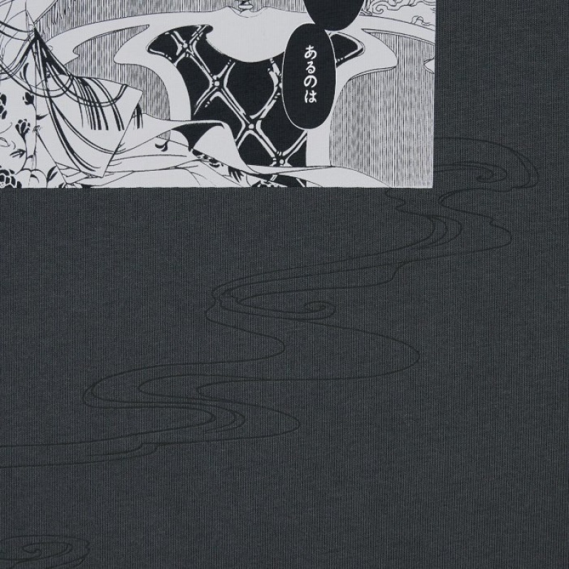 Uniqlo The World of CLAMP UT Short Sleeve レディース Tシャツ グレー | 2502818
