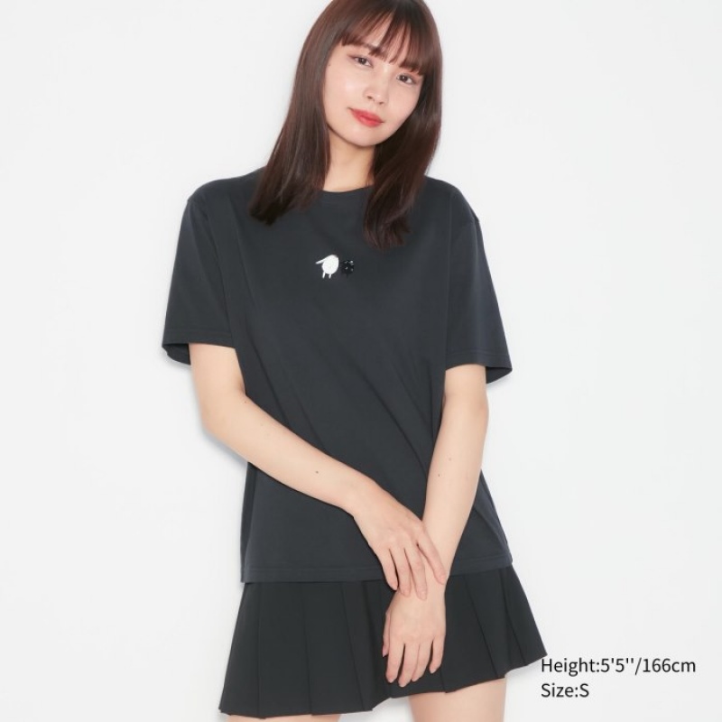 Uniqlo The World of CLAMP UT Short Sleeve レディース Tシャツ グレー | 2502818