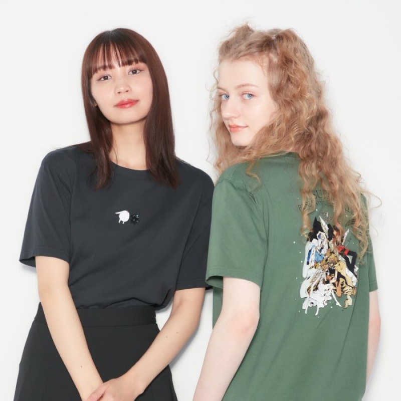 Uniqlo The World of CLAMP UT Short Sleeve レディース Tシャツ グレー | 2502818