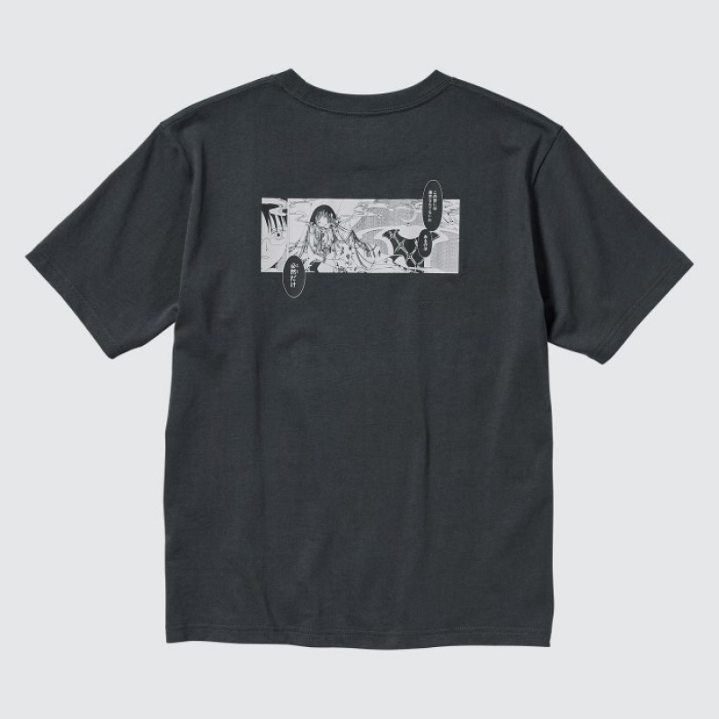 Uniqlo The World of CLAMP UT Short Sleeve レディース Tシャツ グレー | 2502818