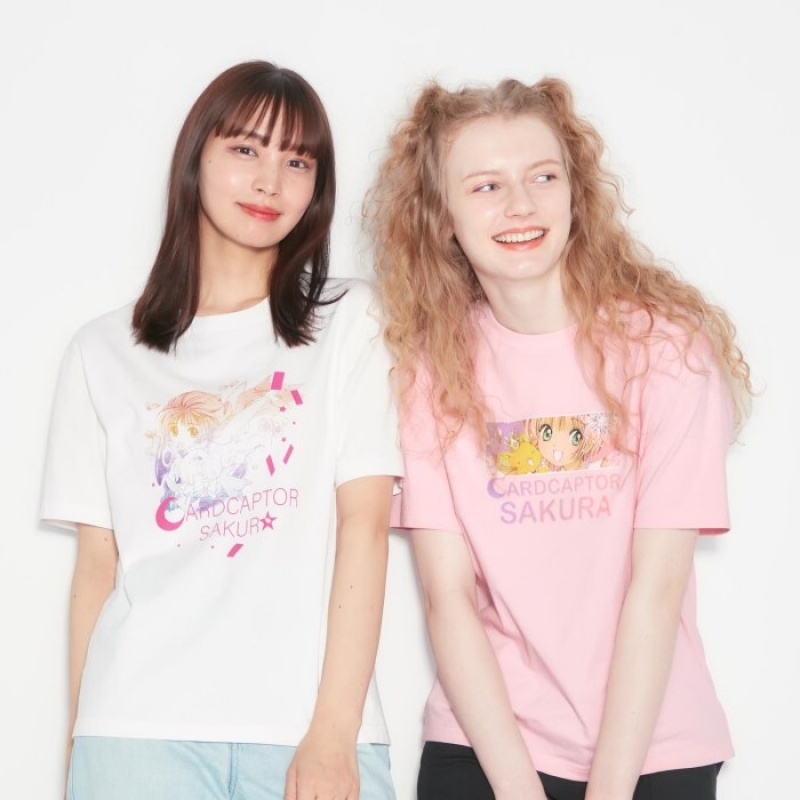 Uniqlo The World of CLAMP UT Short Sleeve レディース Tシャツ 白 | 8383027