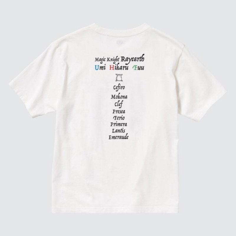 Uniqlo The World of CLAMP UT Short Sleeve レディース Tシャツ 白 | 9961147