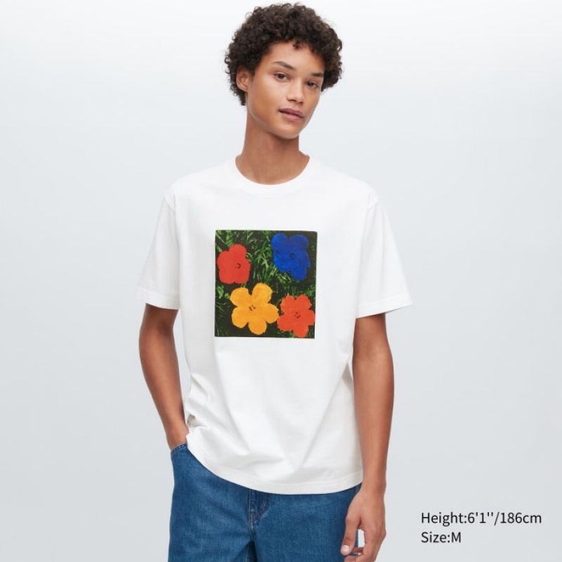 Uniqlo UT Archive UT Short Sleeve Andy Warhol レディース Tシャツ 白 | 1575258