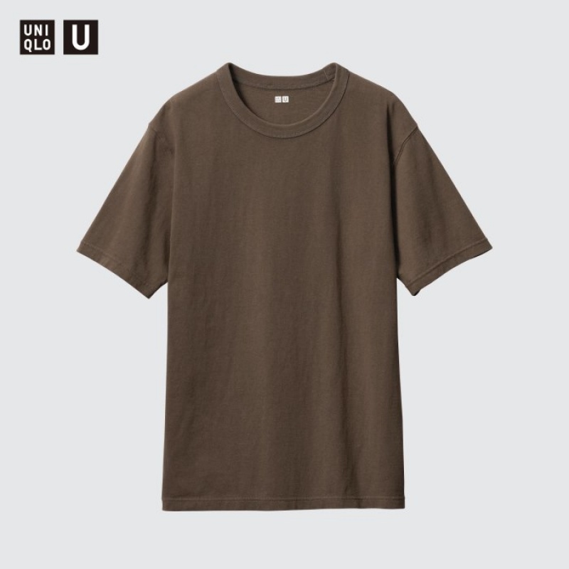 Uniqlo U Crew Neck Short-sleeve レディース Tシャツ 白 | 5143617