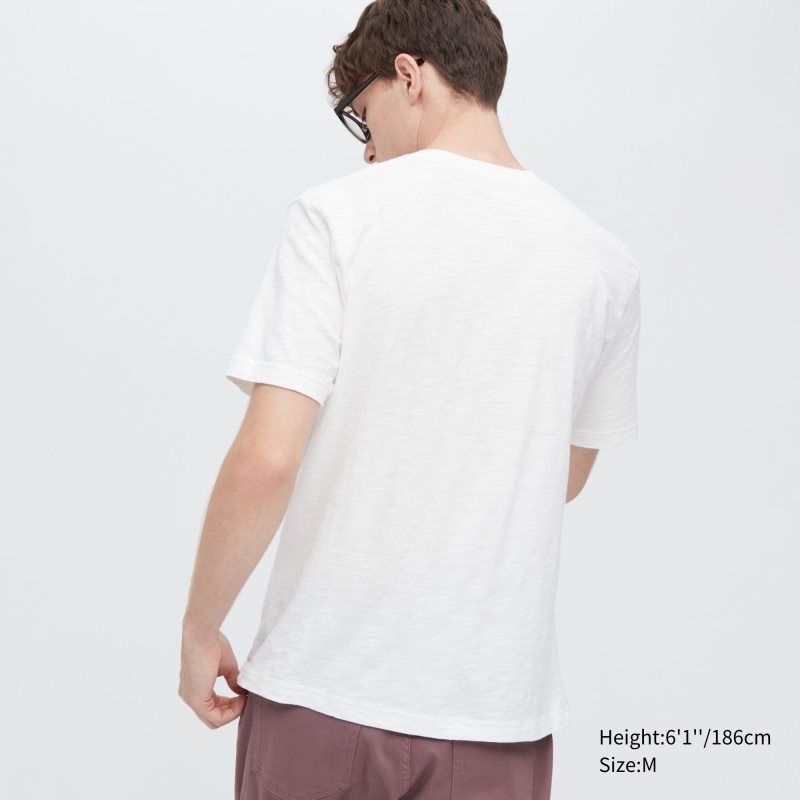Uniqlo Ukiyo-e Ut Short-sleeve Graphic メンズ Tシャツ 白 | 4123773
