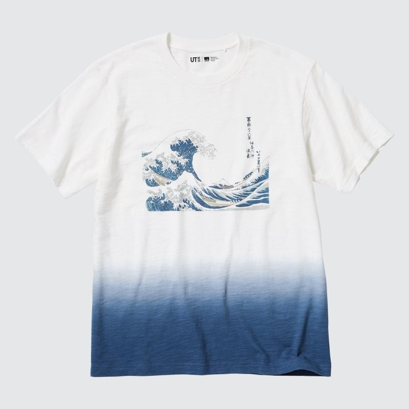 Uniqlo Ukiyo-e Ut Short-sleeve Graphic メンズ Tシャツ 白 | 2465547