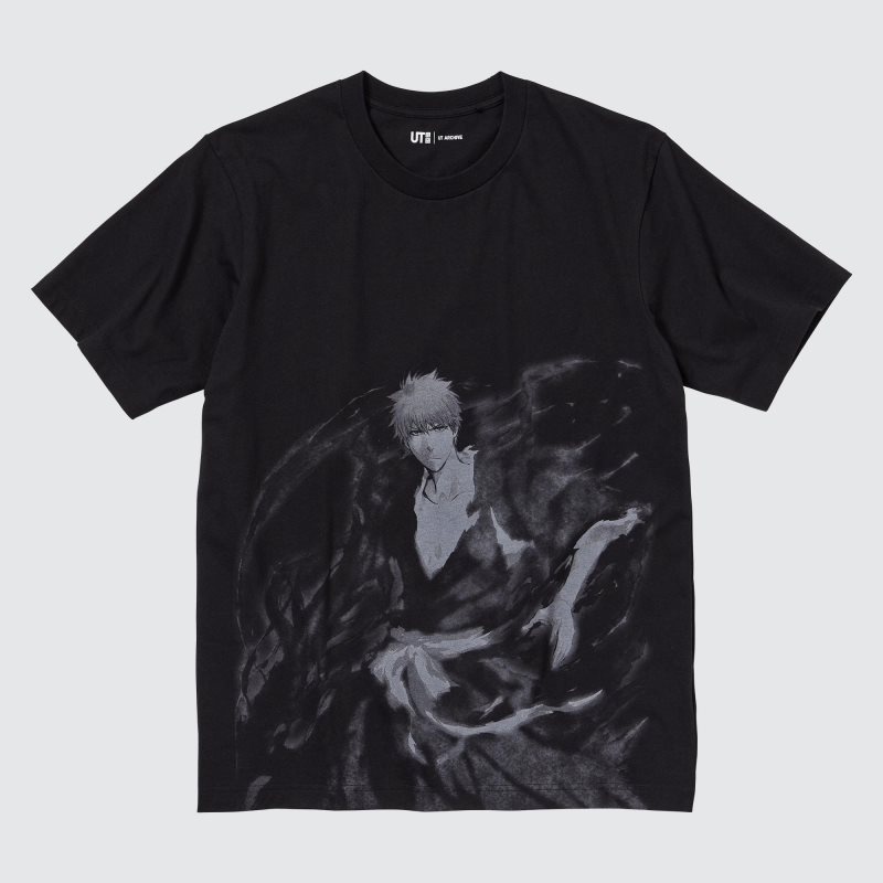 Uniqlo Ut Archive Ut Bleach Short-sleeve Graphic メンズ Tシャツ 黒 | 5808817