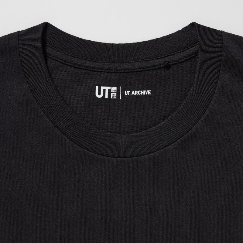Uniqlo Ut Archive Ut Bleach Short-sleeve Graphic メンズ Tシャツ 黒 | 5808817