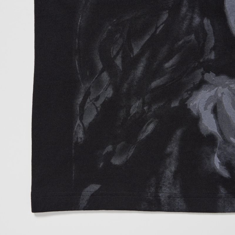 Uniqlo Ut Archive Ut Bleach Short-sleeve Graphic メンズ Tシャツ 黒 | 5808817