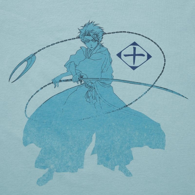 Uniqlo Ut Archive Ut Bleach Short-sleeve Graphic メンズ Tシャツ 青 | 1424170