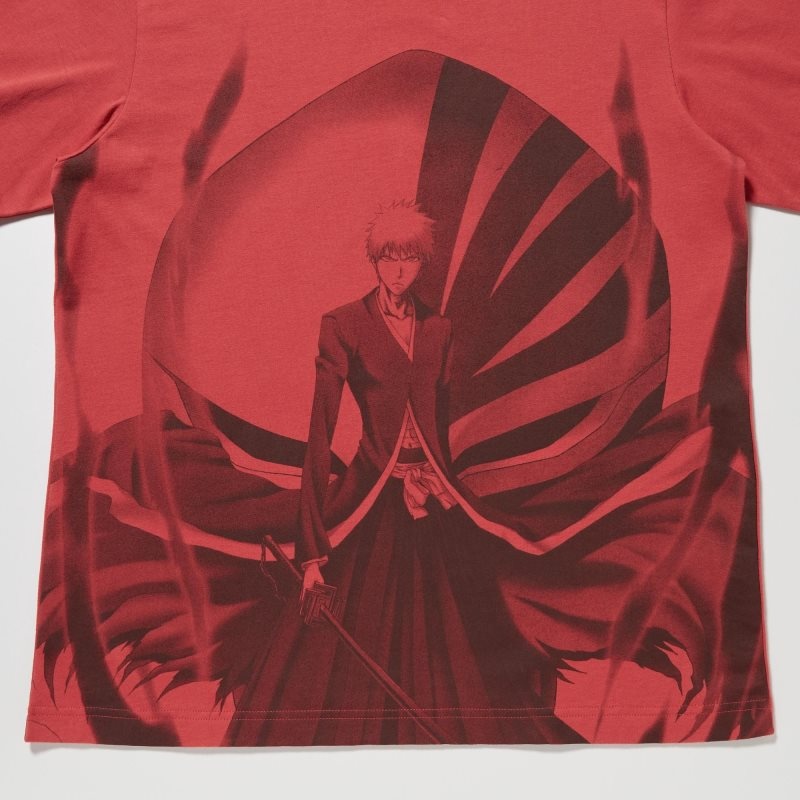 Uniqlo Ut Archive Ut Bleach Short-sleeve Graphic メンズ Tシャツ 赤 | 4308588
