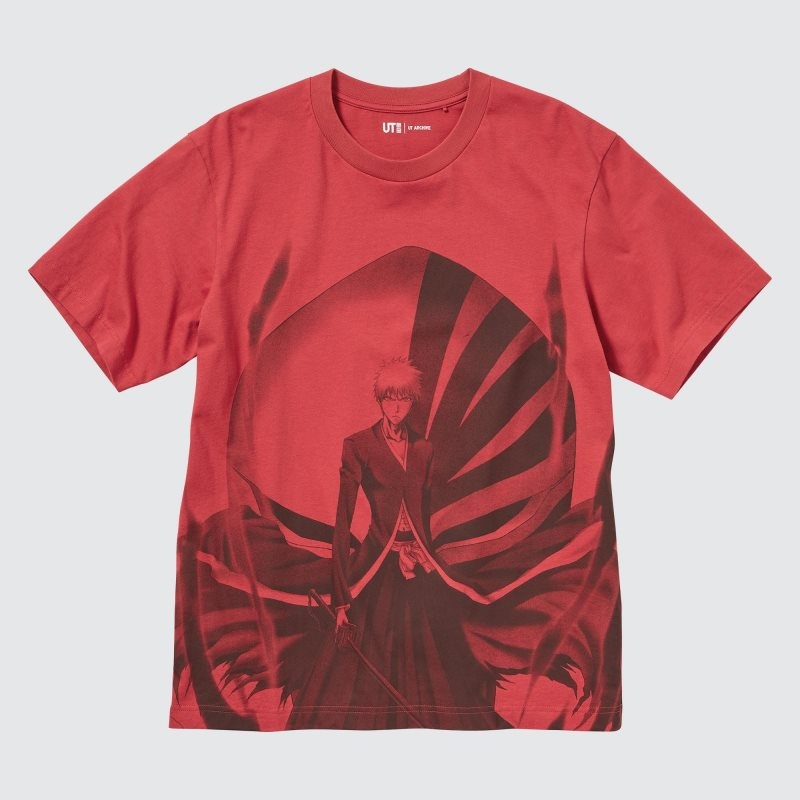 Uniqlo Ut Archive Ut Bleach Short-sleeve Graphic メンズ Tシャツ 赤 | 4308588