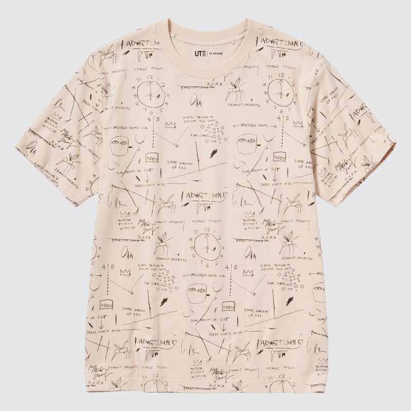 Uniqlo Ut Archive Ut Short Sleeve Graphic Jean-michel Basquiat メンズ Tシャツ ベージュ | 5127046