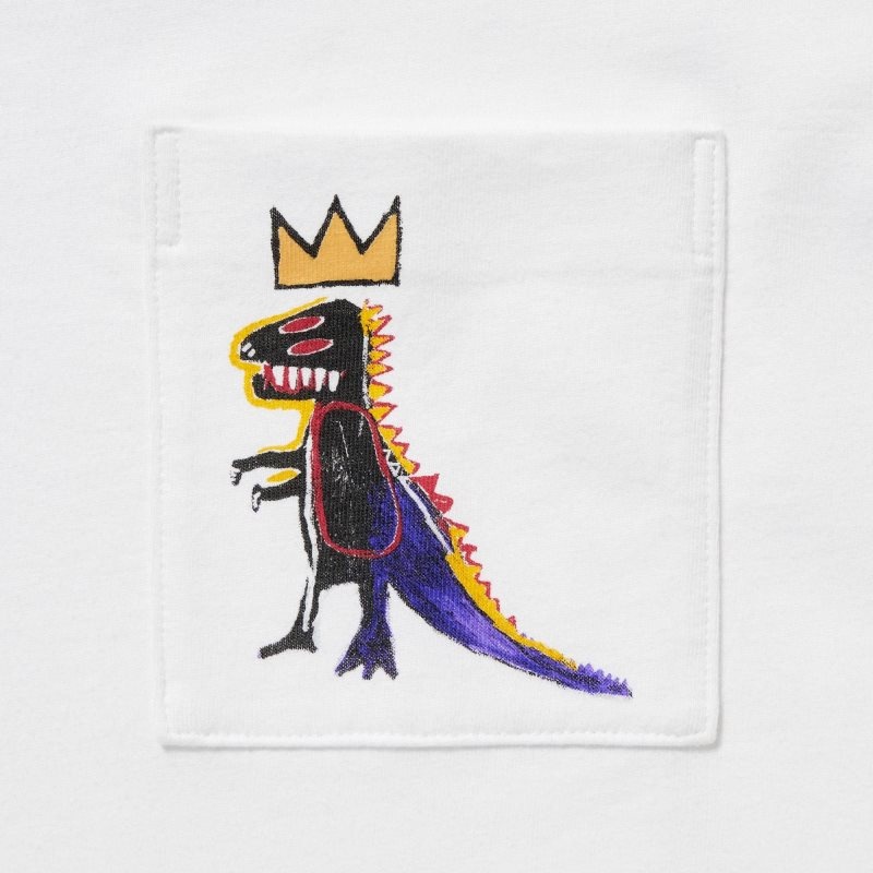 Uniqlo Ut Archive Ut Short Sleeve Graphic Jean-michel Basquiat メンズ Tシャツ 白 | 2380298