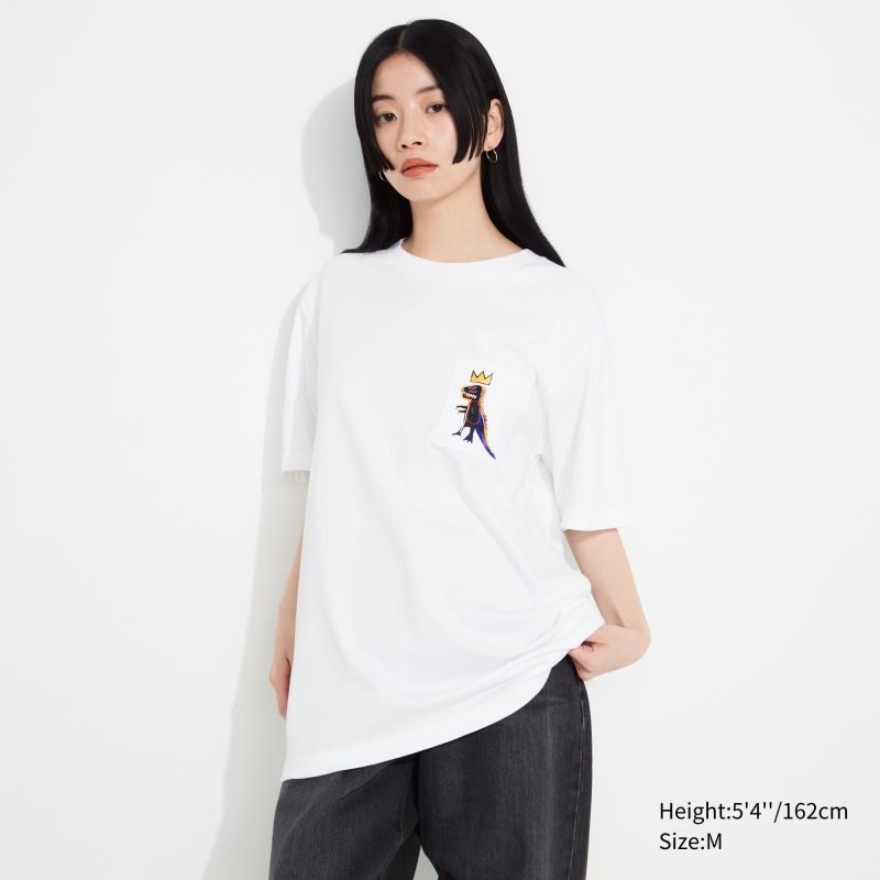 Uniqlo Ut Archive Ut Short Sleeve Graphic Jean-michel Basquiat メンズ Tシャツ 白 | 2380298