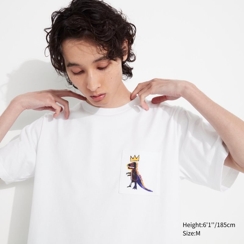 Uniqlo Ut Archive Ut Short Sleeve Graphic Jean-michel Basquiat メンズ Tシャツ 白 | 2380298