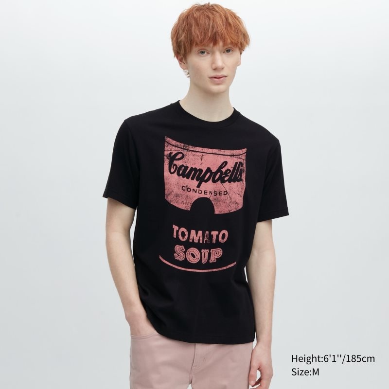 Uniqlo Ut Archive Ut Short Sleeve Graphic Andy Warhol メンズ Tシャツ 黒 | 2932595