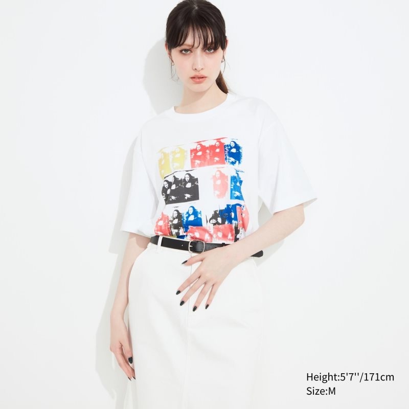Uniqlo Ut Archive Ut Short Sleeve Graphic Andy Warhol メンズ Tシャツ 白 | 7112410
