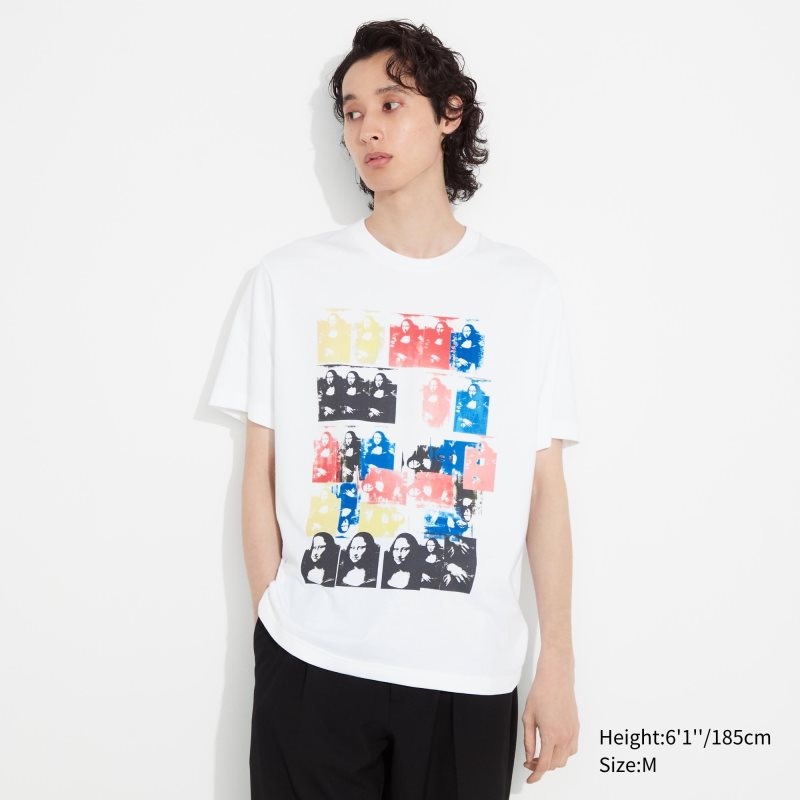 Uniqlo Ut Archive Ut Short Sleeve Graphic Andy Warhol メンズ Tシャツ 白 | 7112410