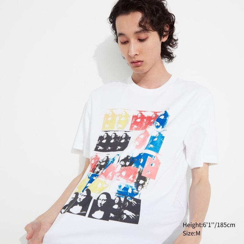 Uniqlo Ut Archive Ut Short Sleeve Graphic Andy Warhol メンズ Tシャツ 白 | 7112410