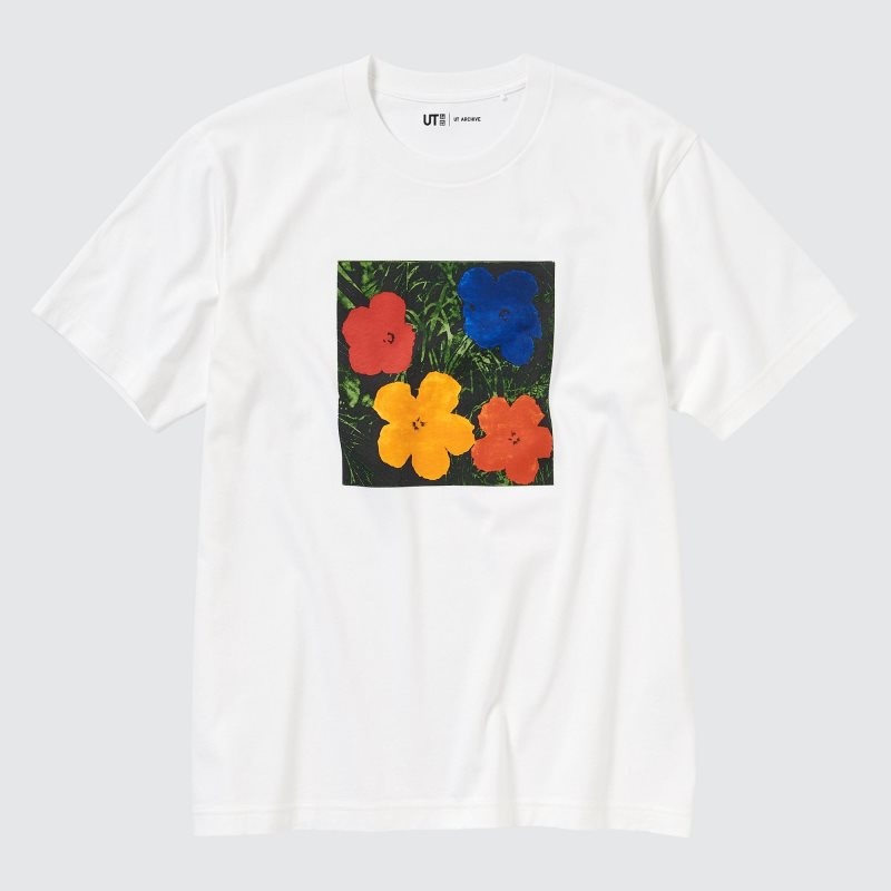 Uniqlo Ut Archive Ut Short Sleeve Graphic Andy Warhol メンズ Tシャツ 白 | 4386496