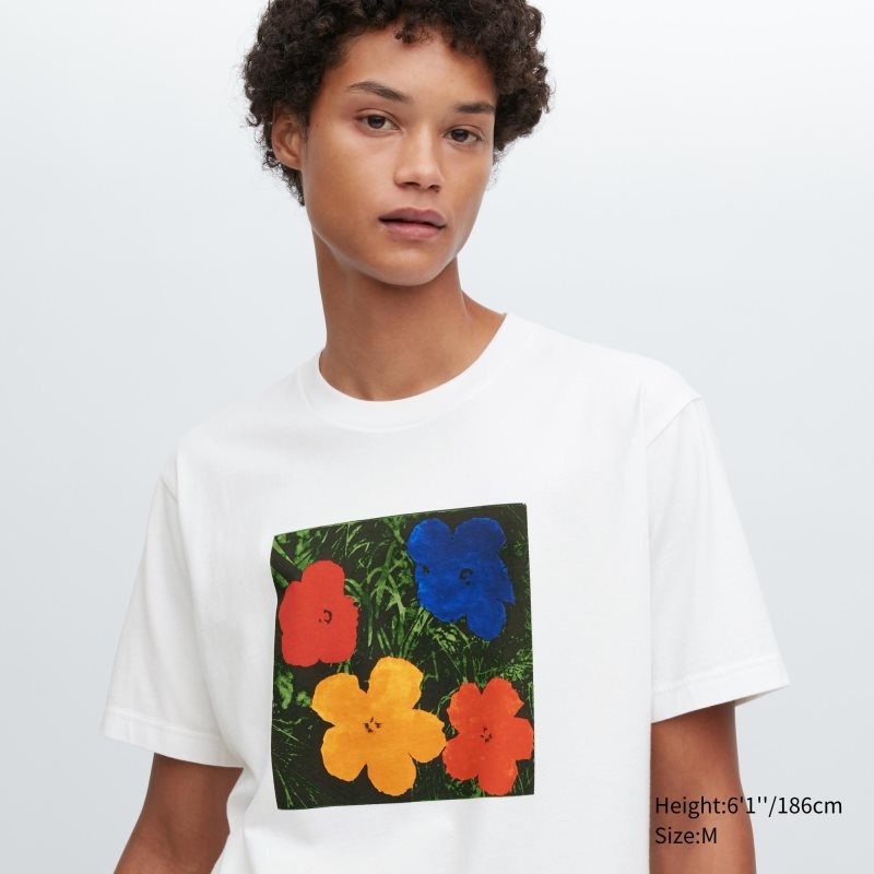 Uniqlo Ut Archive Ut Short Sleeve Graphic Andy Warhol メンズ Tシャツ 白 | 4386496