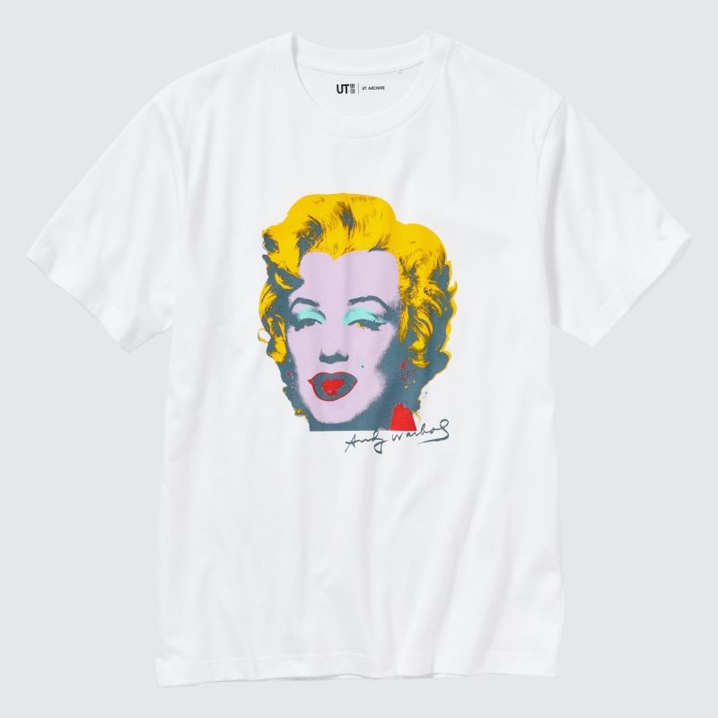 Uniqlo Ut Archive Ut Short Sleeve Graphic Andy Warhol メンズ Tシャツ 白 | 230786