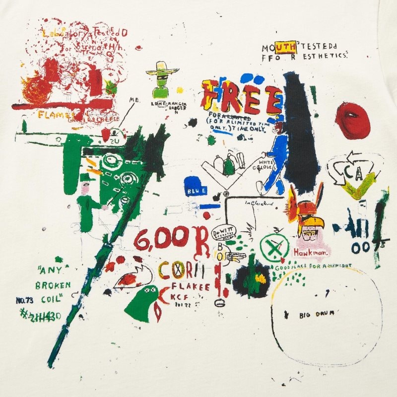 Uniqlo Ut Archive Ut Short Sleeve Graphic Jean-michel Basquiat メンズ Tシャツ 白 | 2809689