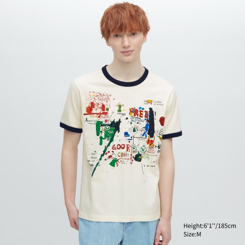 Uniqlo Ut Archive Ut Short Sleeve Graphic Jean-michel Basquiat メンズ Tシャツ 白 | 2809689
